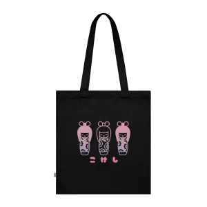 Kokeshi Organic Cotton Tote Bag